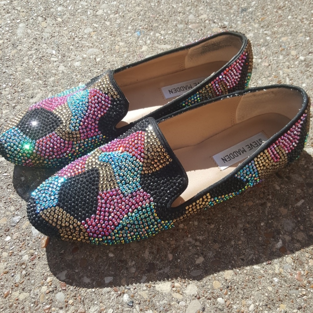 Steve Madden Conncord Multi Color Flats 7.5 - image 1